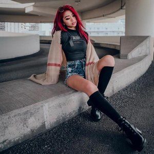 Acai Buckle Strap Slit Shirt